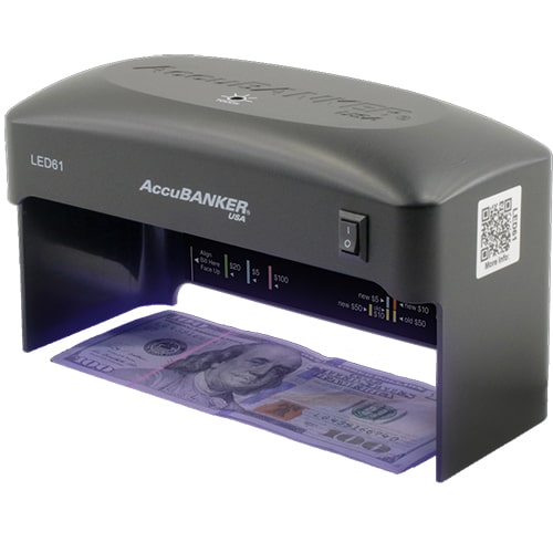 1-AccuBANKER LED61 counterfeit detector