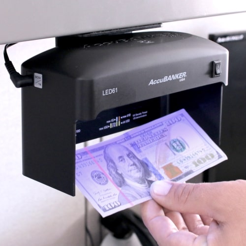 2-AccuBANKER LED61 counterfeit detector