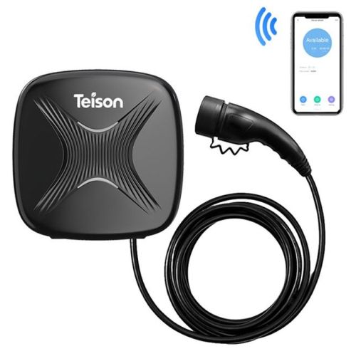 1-TEISON Smart Wallbox Type2 11kw Wi-Fi EV Charger